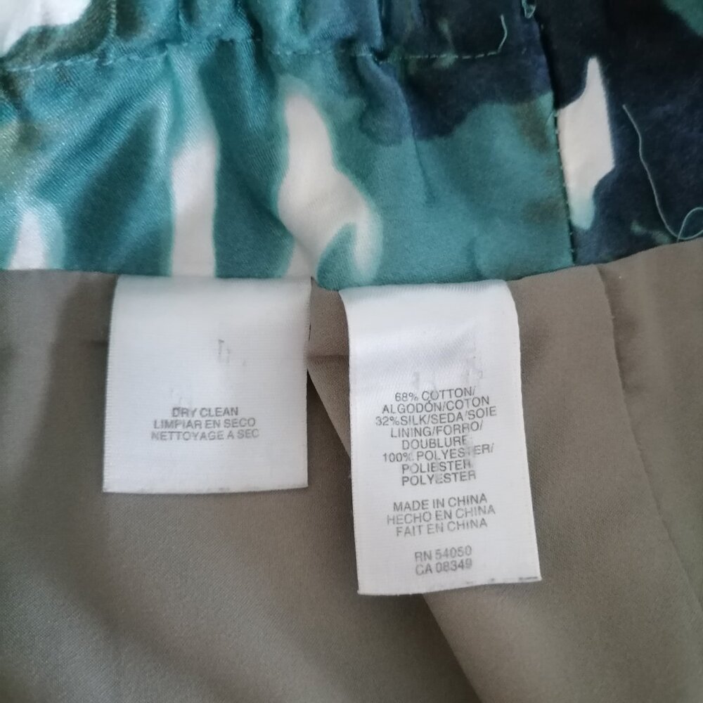 Jones New York Collection Womens Multicolor Floral Pencil Skirt Plus Size 18W  P - Picture 7 of 7